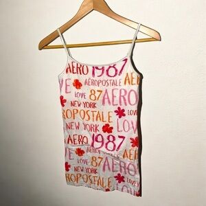 Aero Y2K tropical cami tank  top S